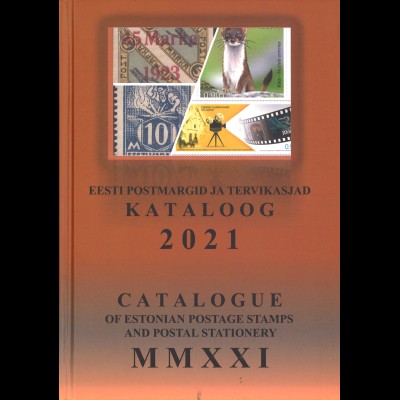Catalogue of Estonian Postage Stamps and Postal Stationary 2021