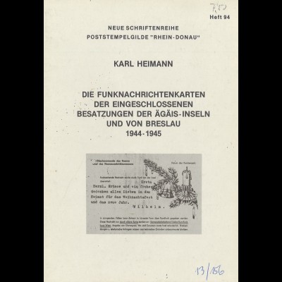 Karl Heimann: Die Funknachrichtenkarten ... 1944-1945