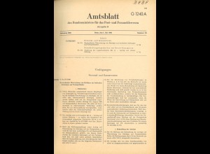 Amtsblatt des Bundesministers für Post und Fernmeldewesen, Jg. 1968/II