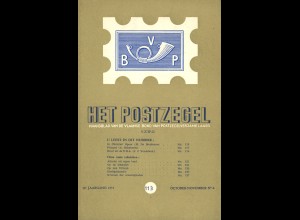 Het Postzegel - kleines Lot Einzelhefte aus 1951-1953