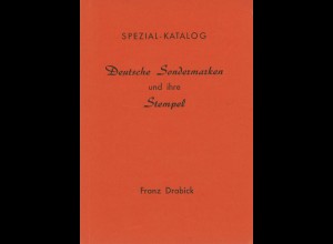 Franz Drabick: Spezial-Katalog Deutsche Sondermarken und ihre Stempel(1961)