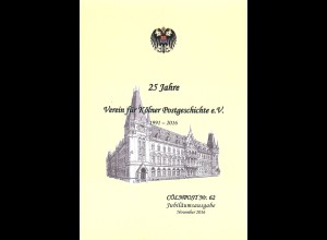 25 Jahre Verein für Kölner Postgeschichte e.V. 1991-2016