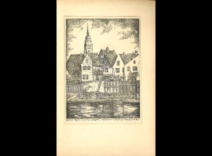 Johann Behnken: 10 Federzeichnungen von Bremen