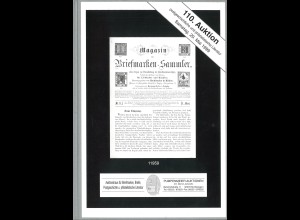 110. Pumpenmeier-Auktion Mai 1999 - Literatur-Auktionskatalog