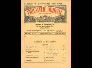 The Philatelic Journal of Great Britain (Sammellot diverser Jahrzehnte)