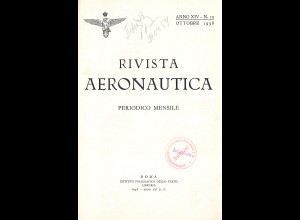 Rivista Aeronautica: 14. Jg./Oktober 1938