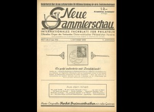 Neue Sammlerschau. Fachblatt des VÖPhV (4. Jg., Oktober 1949-5. Jg., Mai 1950)
