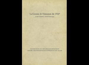 Jules Crustin: La Genèse de l'emission de 1920