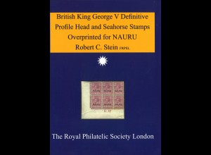 Robert C. Stein: British King George V Definitive Profile Head and Seahorse ...