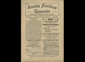 The Stamp Auction Reporter. Vol. I 1898 (No. 1-4, 6-13)