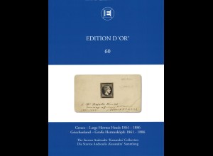 Edition d'Or, Band 60: Griechenland - Große Hermesköpfe 1861-1886 (2023)