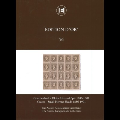 Edition d'Or, Band 56: Griechenland - Kleine Hermesköpfe 1886-1901 (2019)