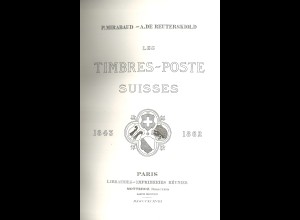 P. Mirabaud / A. de Reuterskiöld: The Postage Stamps of Switzerland 1743-1862