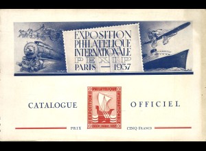Exposition Philatélique Internationale PEXIP Paris 1937 - Catalogue + Palmares