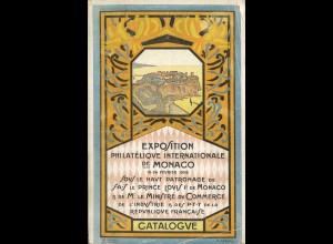 Exposition Philatélique Internationale de Monaco 1928 - Catalogue