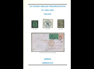 38. Thomas Höiland-Auktion 2002: Finland (Finnland)