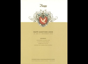 Rapp Auktion November 2008: Schweiz